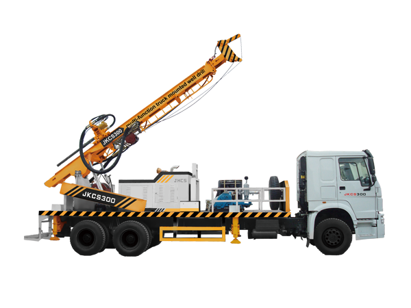 JKCS300車(chē)載式水井鉆機(jī)